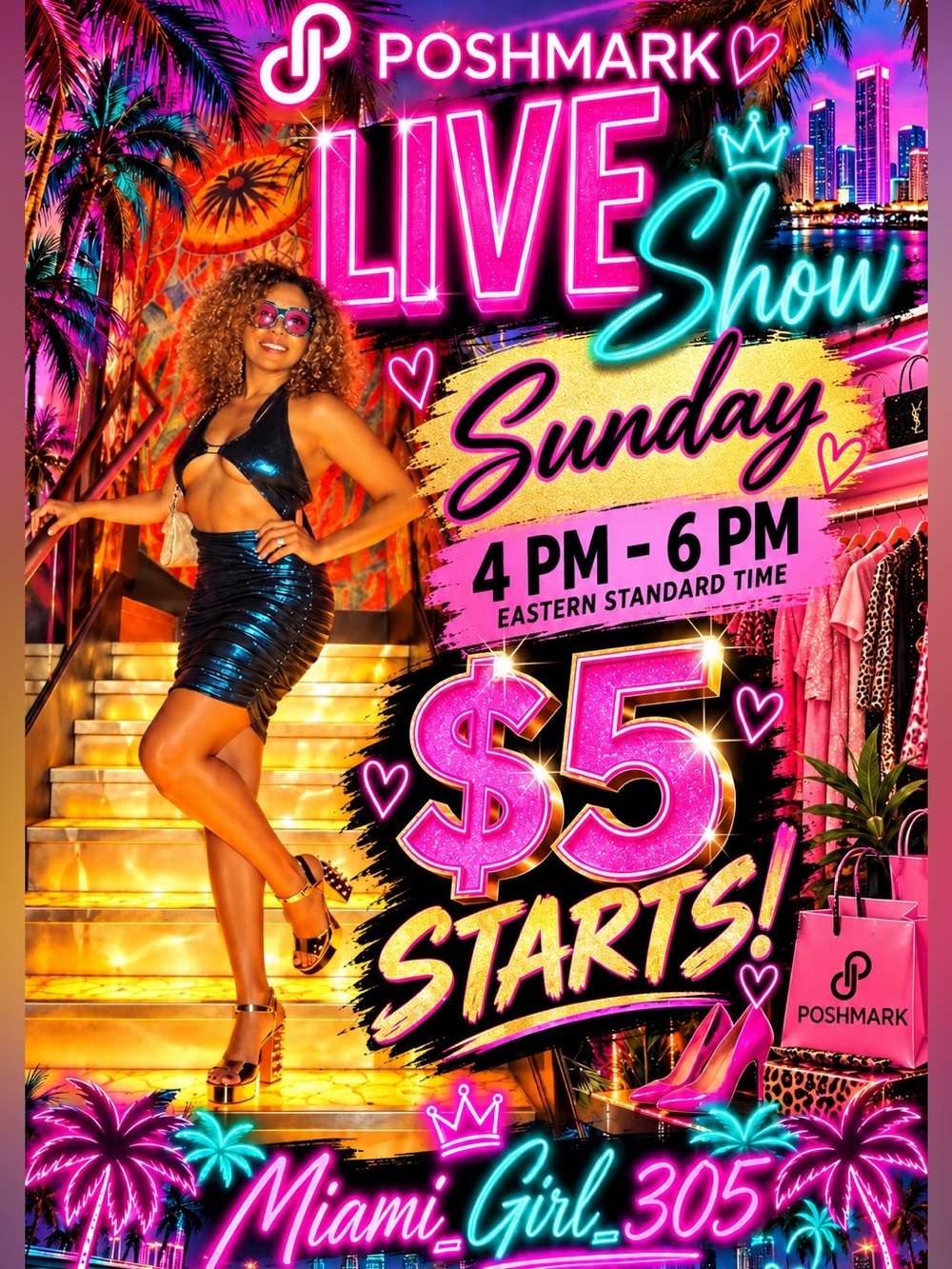 LIVE SHOW $5 Start End of Summer Clearance!!